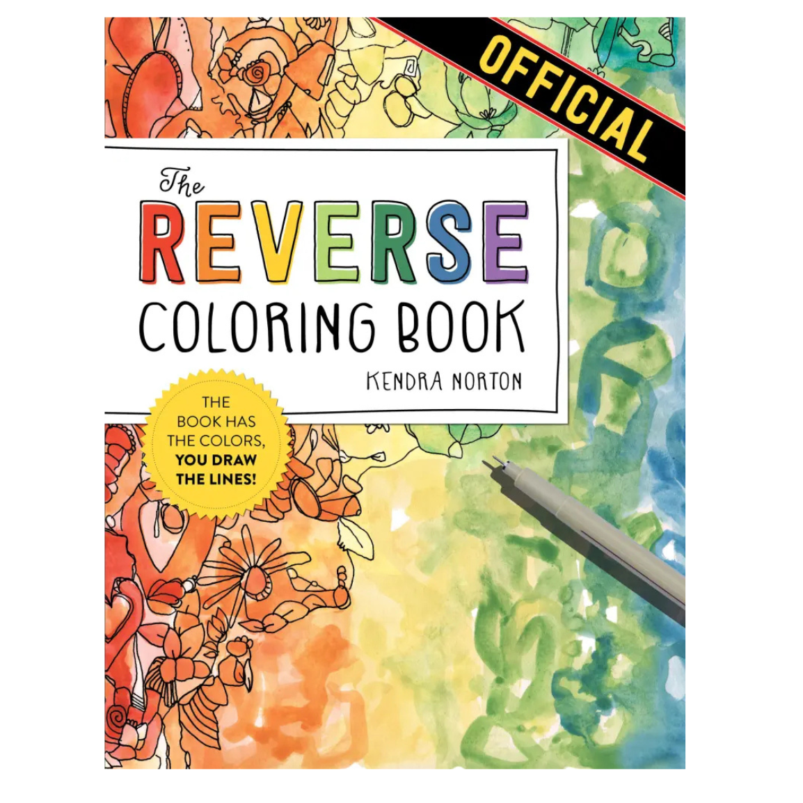 Reverse Coloring Book