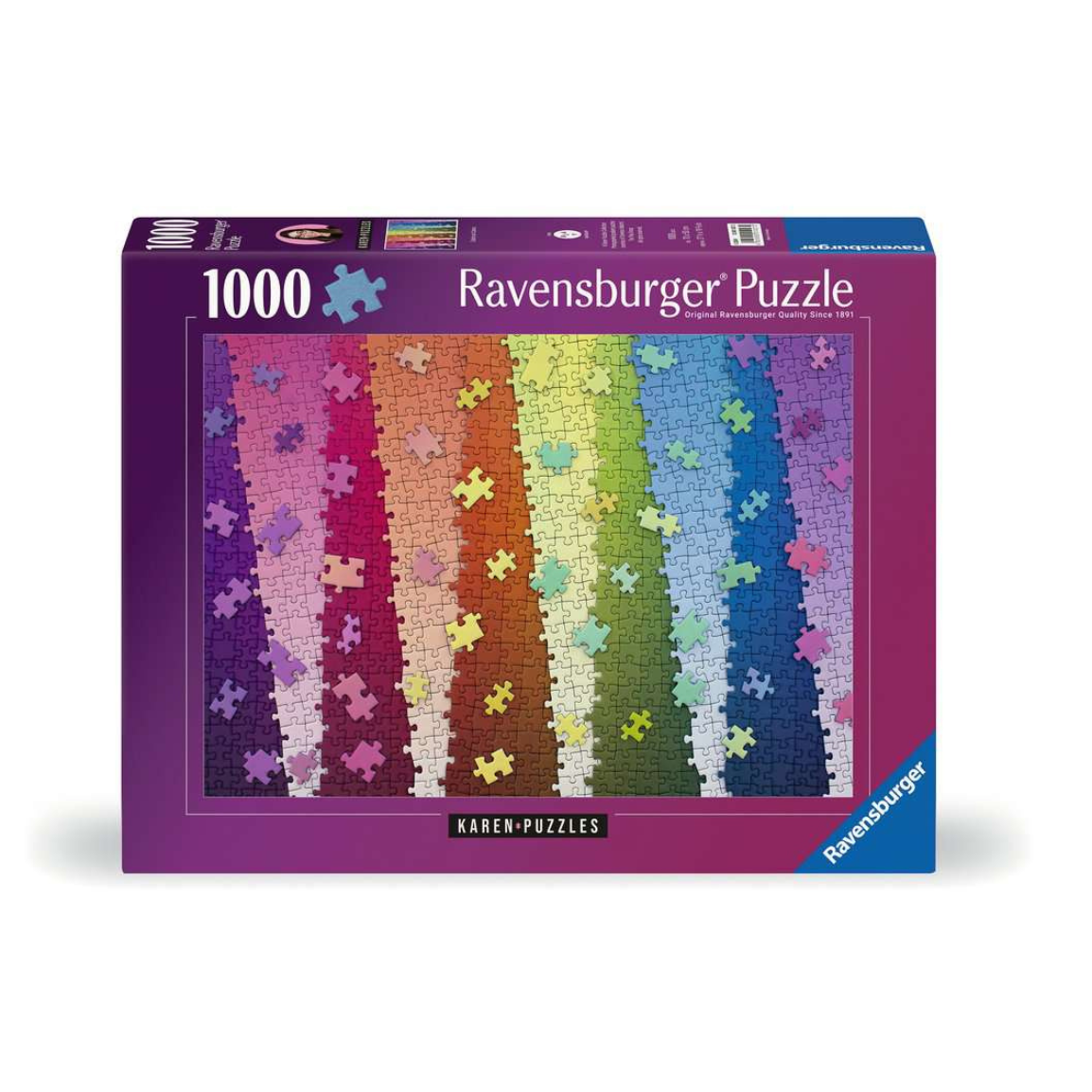 Colors on Colors 1000 Piece Puzzle
