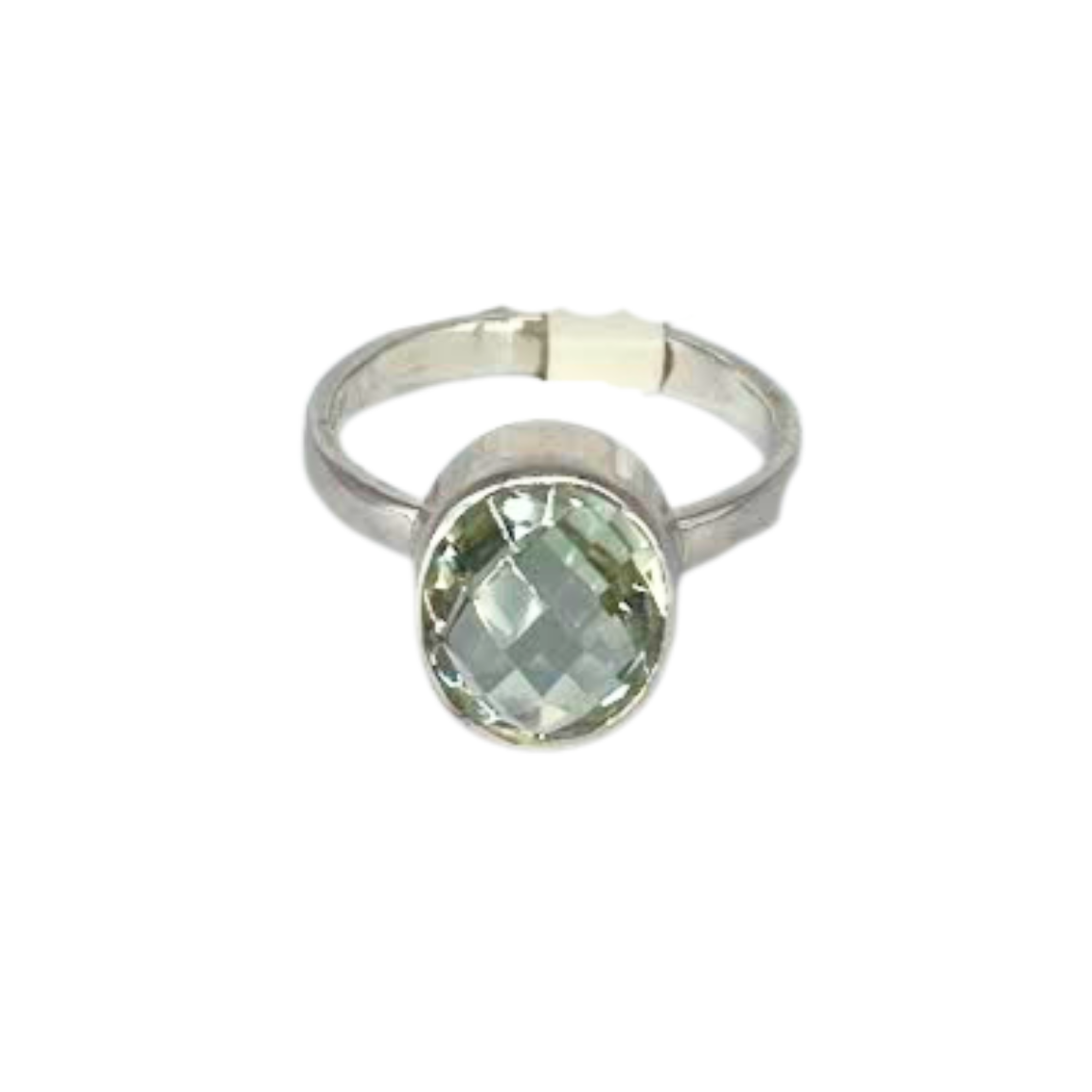 Green Amethyst Ring