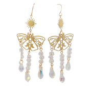 Butterfly Drop Earrings