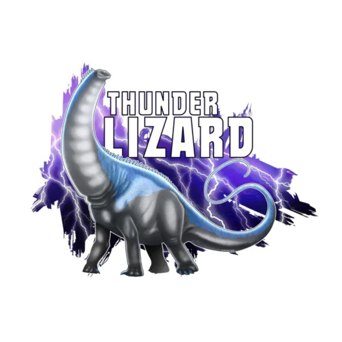 Jumbo Brontosaurus Sticker