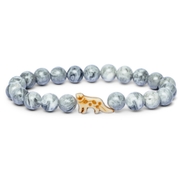 Fahlo Snow Leopard Bracelet
