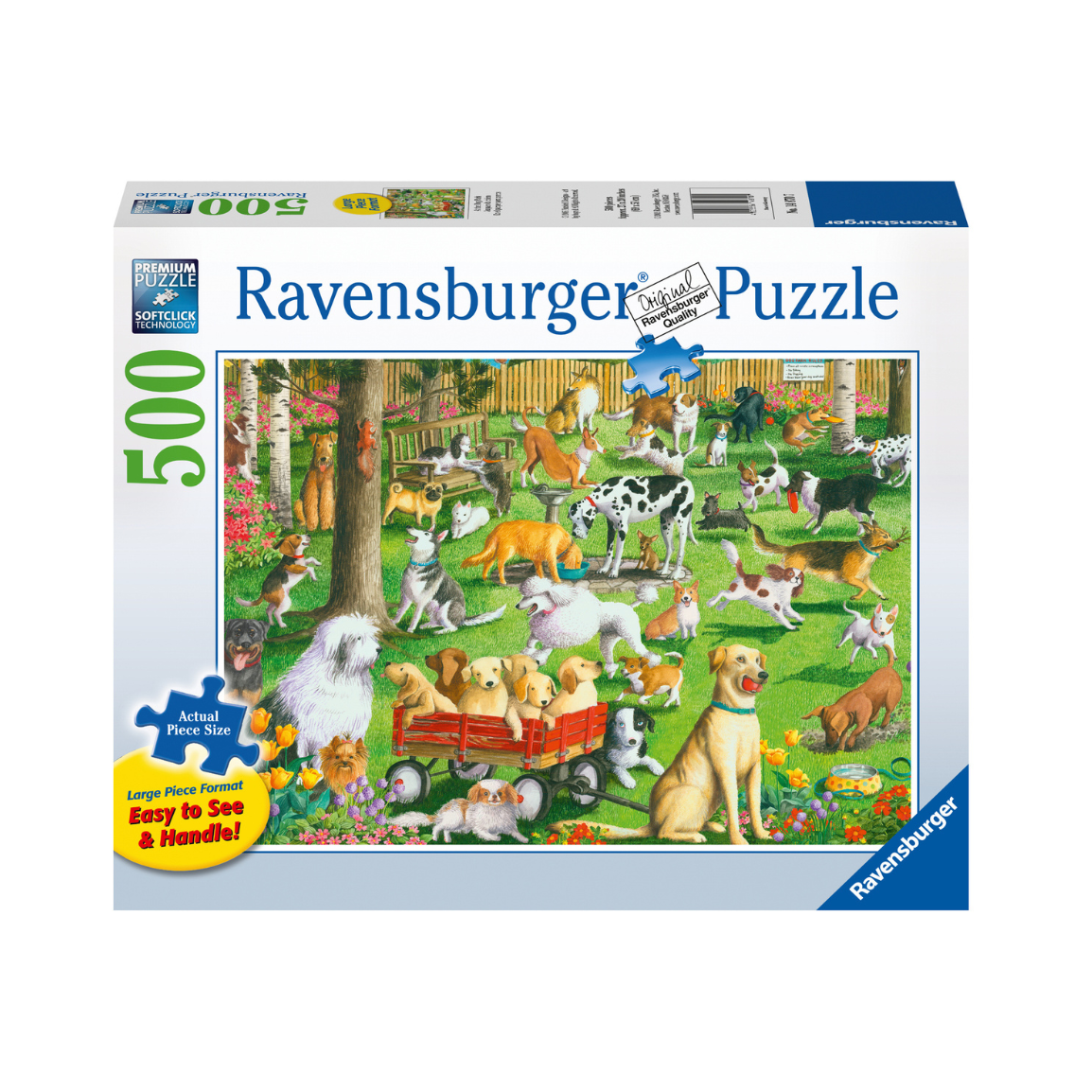At the Dog Park 500 Piece Puzzle