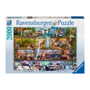Wild Kingdom Shelves 2000 Piece Puzzle