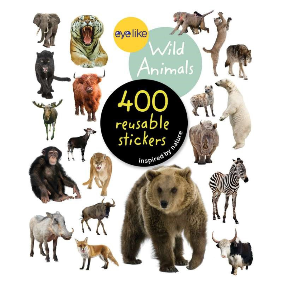 Eyelike Stickers: Wild Animals