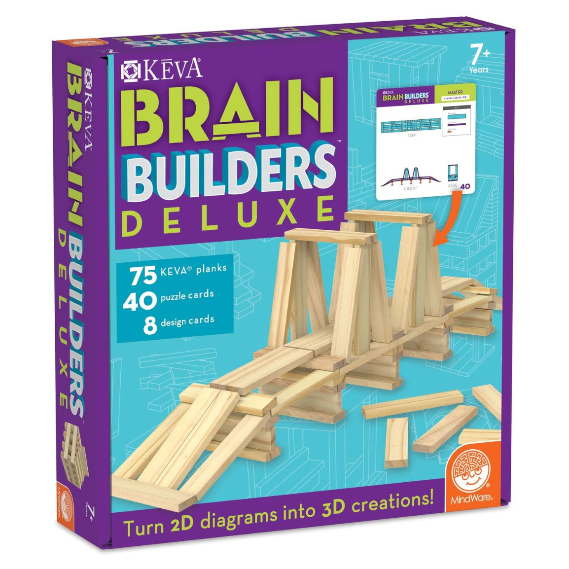 KEVA Brain Builders Deluxe