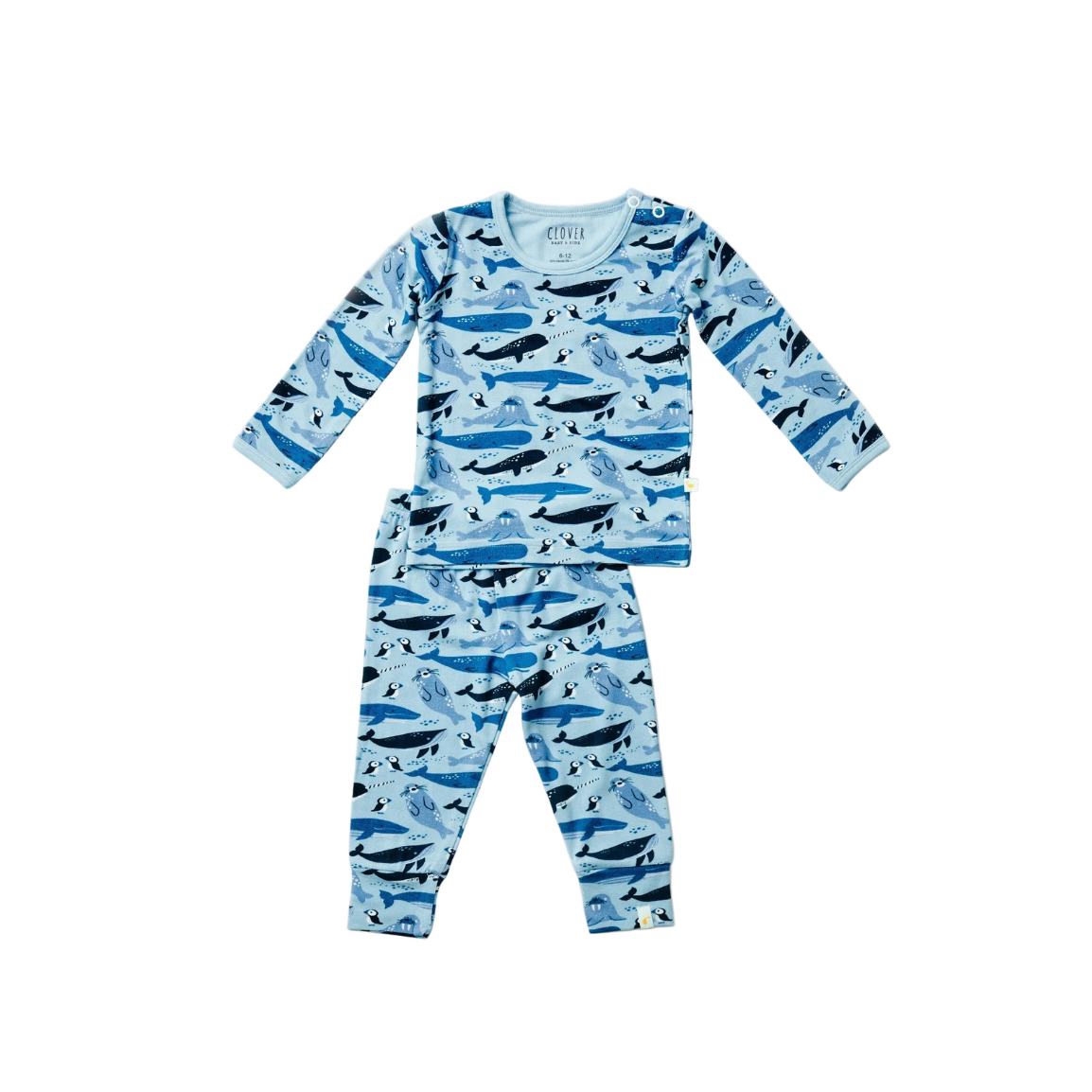 Ocean Animals Infant Pajama Set