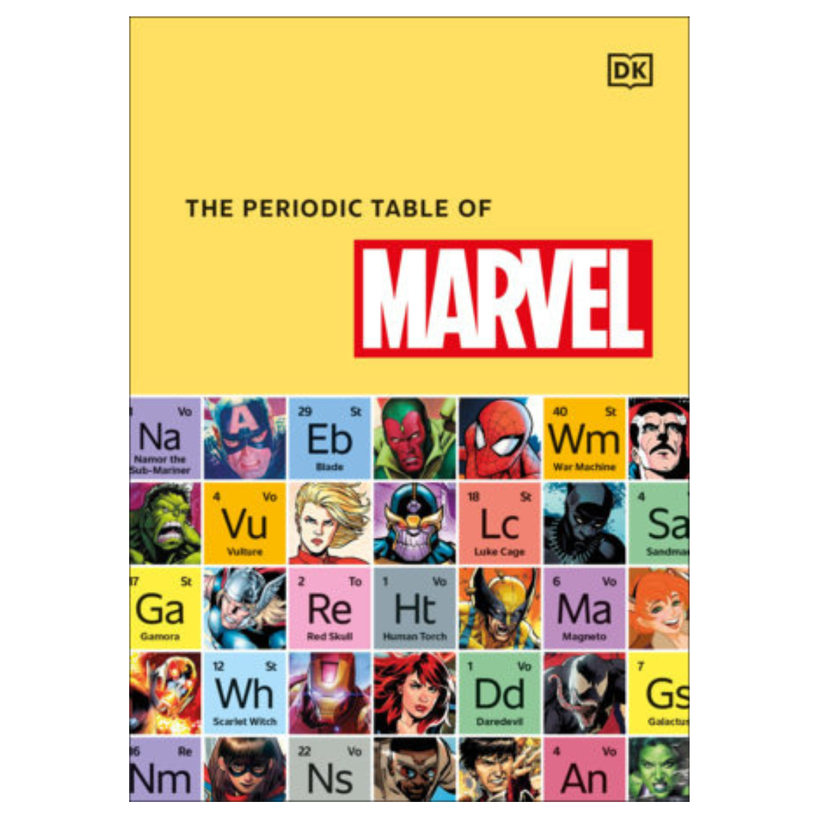 The Periodic Table of Marvel