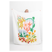 Cottage Garden Throw Blanket