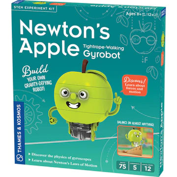 Newton's Apple: Tightrope-Walling Gyrobot