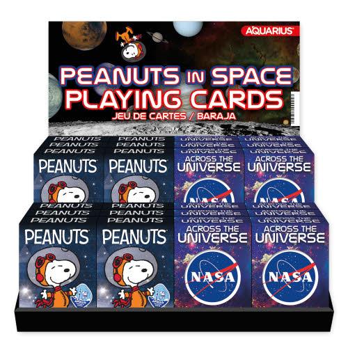 Peanuts in Space Playing Cards