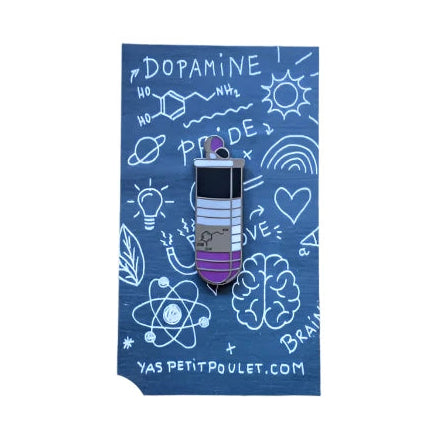 Asexual Dopamine Pin