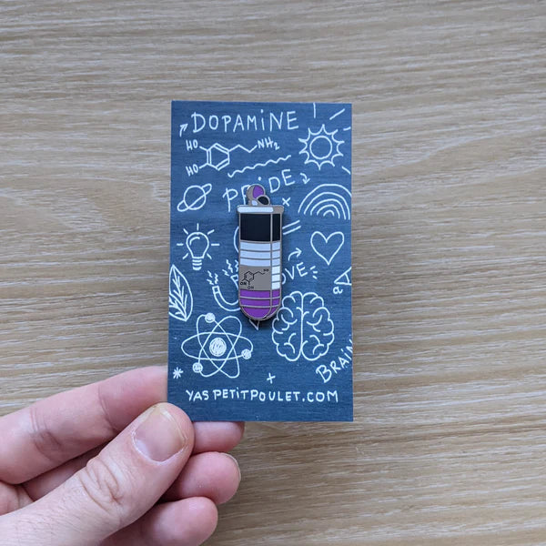 Asexual Dopamine Pin