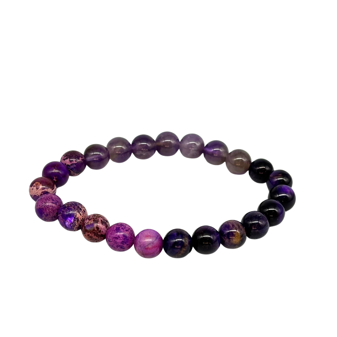 Purple Gemstone Bracelet