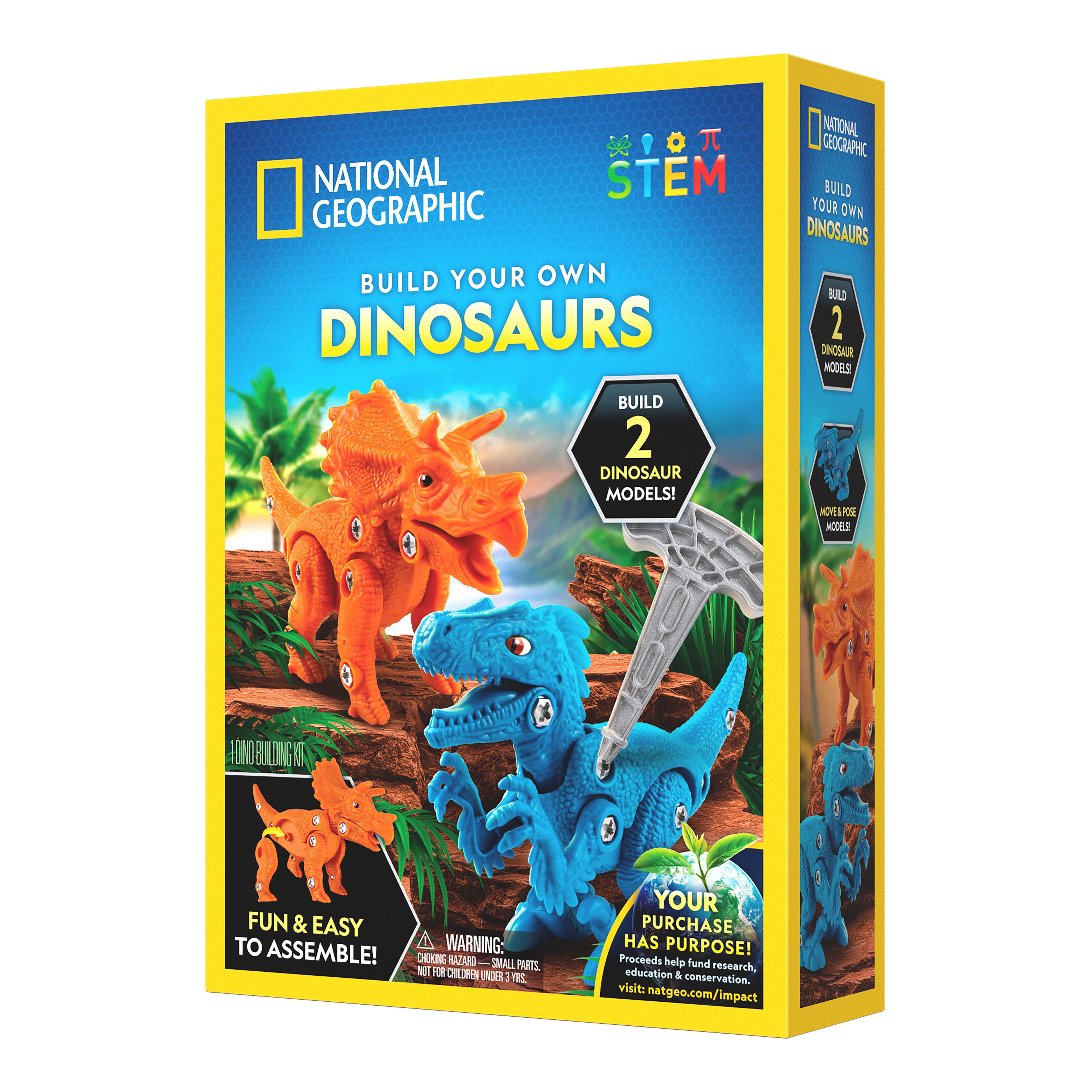 Build Your Own Dinosaurs Kit