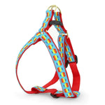 Rainbow Hearts Dog Harness & Leash Set