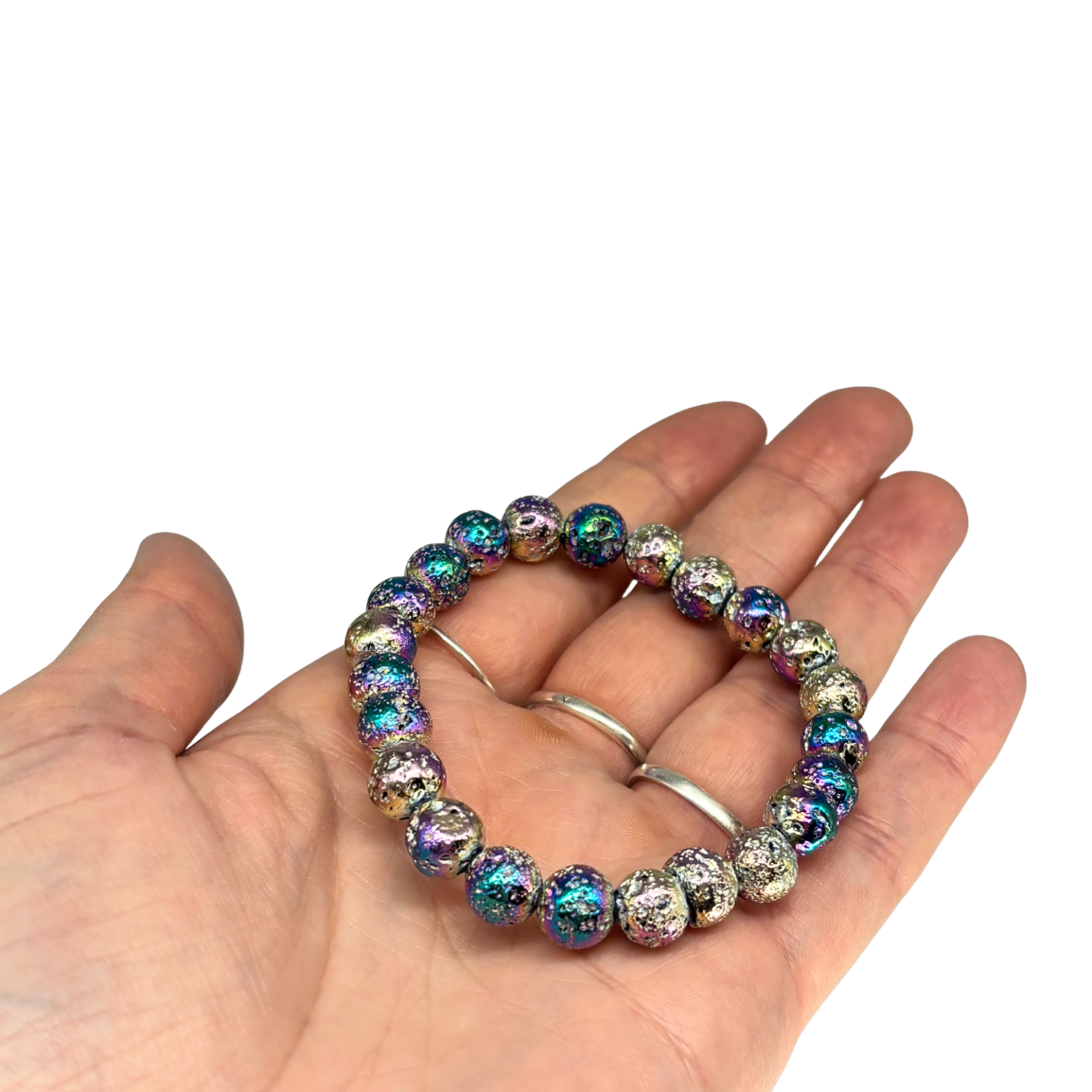 Aura Lava Stone Bracelet