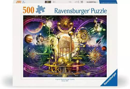 Golden Solar System 500 Piece Puzzle
