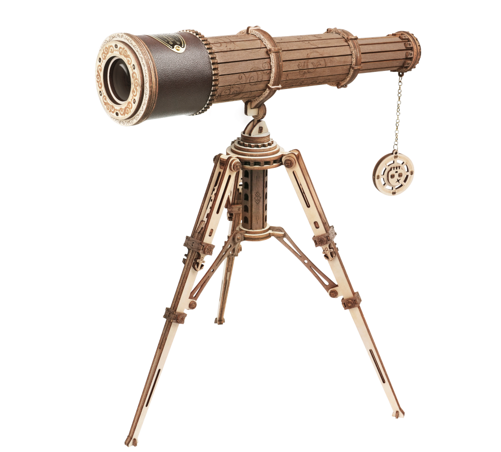 Monocular Telescope Wooden Puzzle
