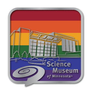 Science Museum of Minnesota Rainbow Building Magnet