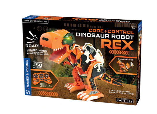Code + Control Dinosaur Robot: REX