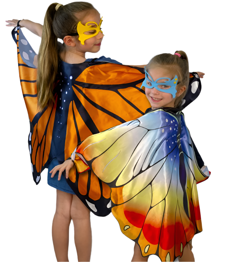 Be a Butterfly Cape & Mask Set
