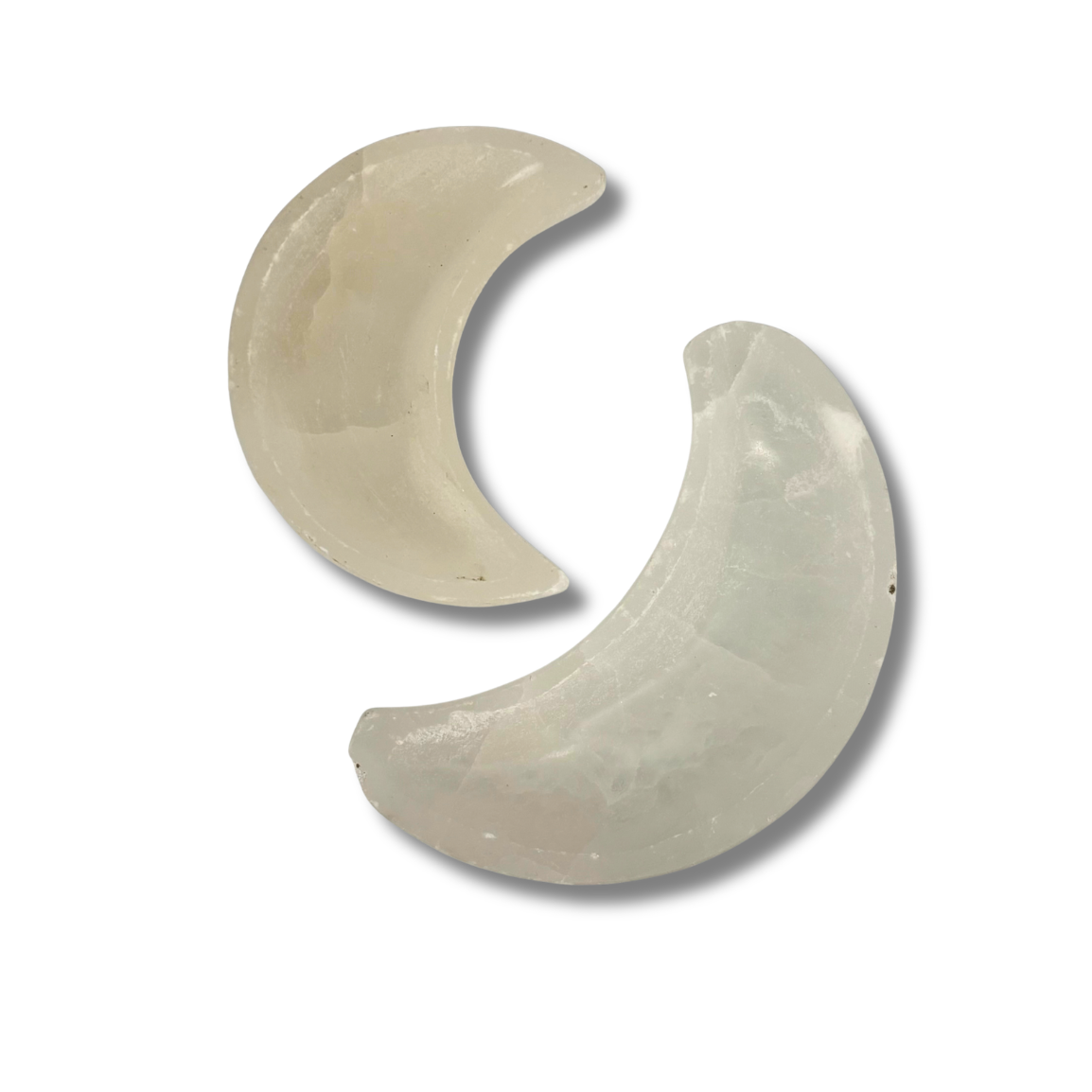 Selenite Moon Bowl