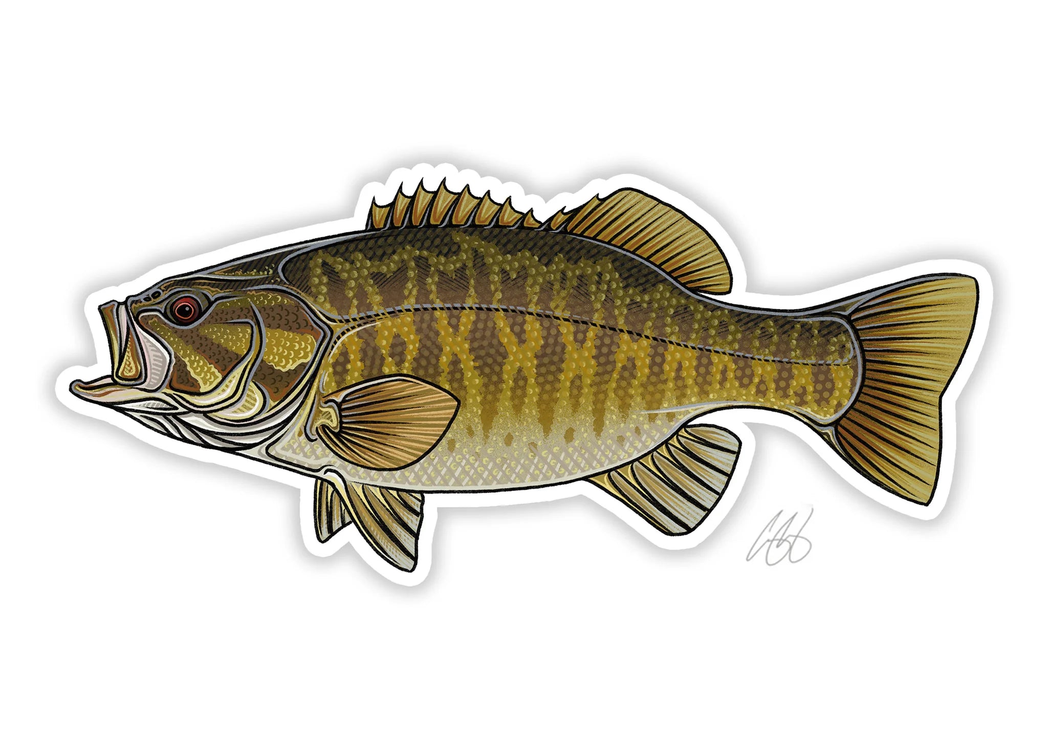 Minnesota Fish Stickers