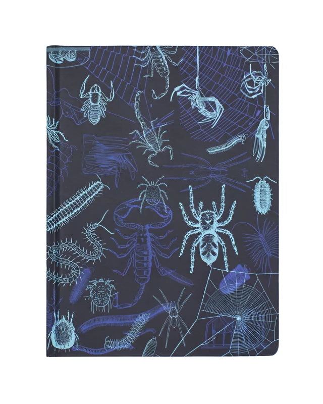 Spiders & Scorpions Hardcover Notebook