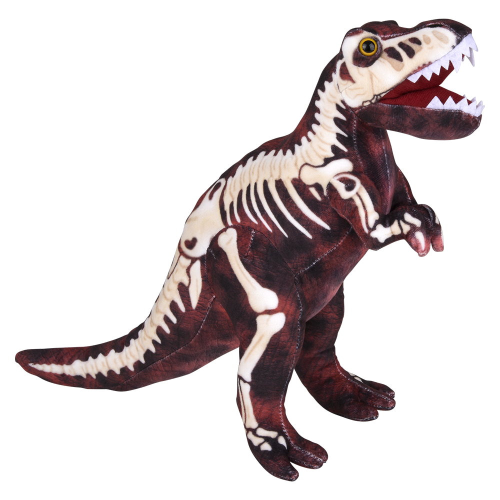 Fossil Print T-rex Plush