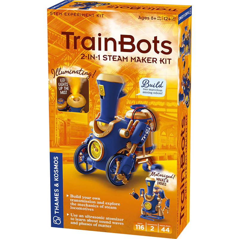 Trainbots: 2 in 1 STEAM Maker Kit