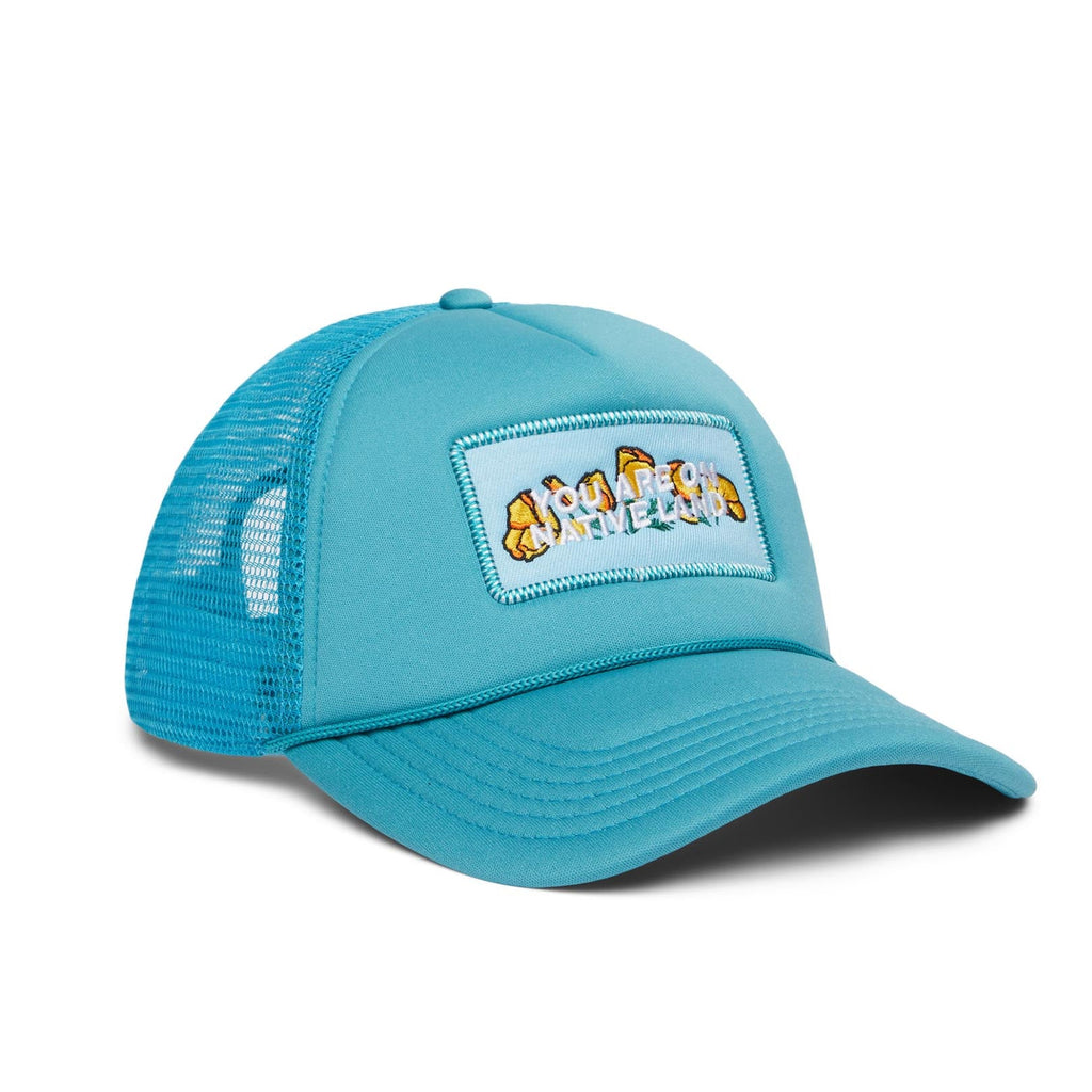 You Are On Native Land Poppy Trucker