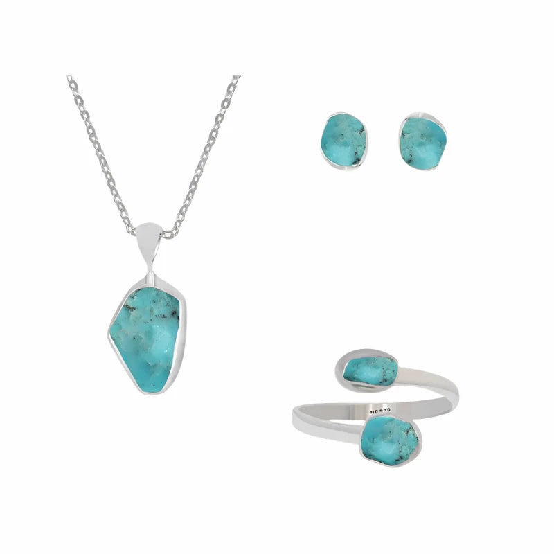 Turquoise Jewelry Set $120.00