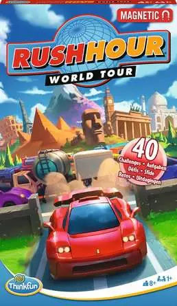 Rush Hour World Tour Magnetic Travel Puzzle