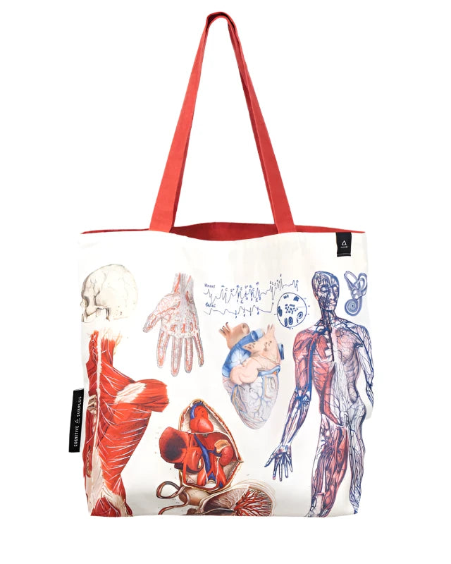 Human Anatomy Tote Bag