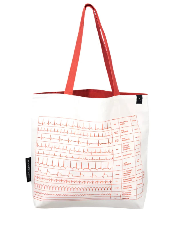 Heartbeat Tote Bag