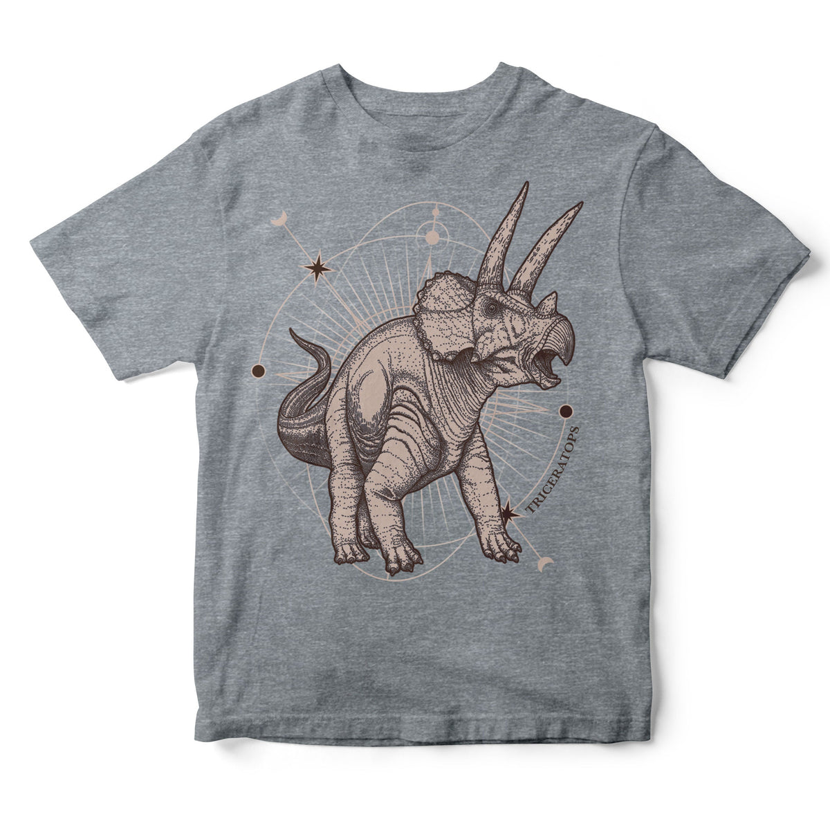 Cosmic Triceratops Youth T-Shirt