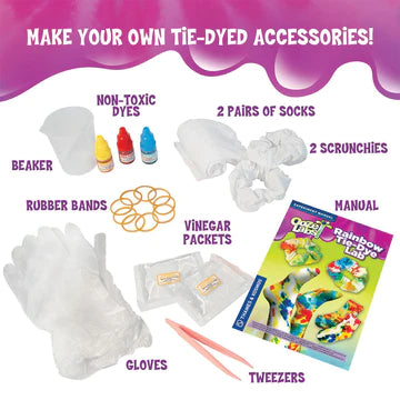 Ooze Labs: Rainbow Tie-Dye Lab