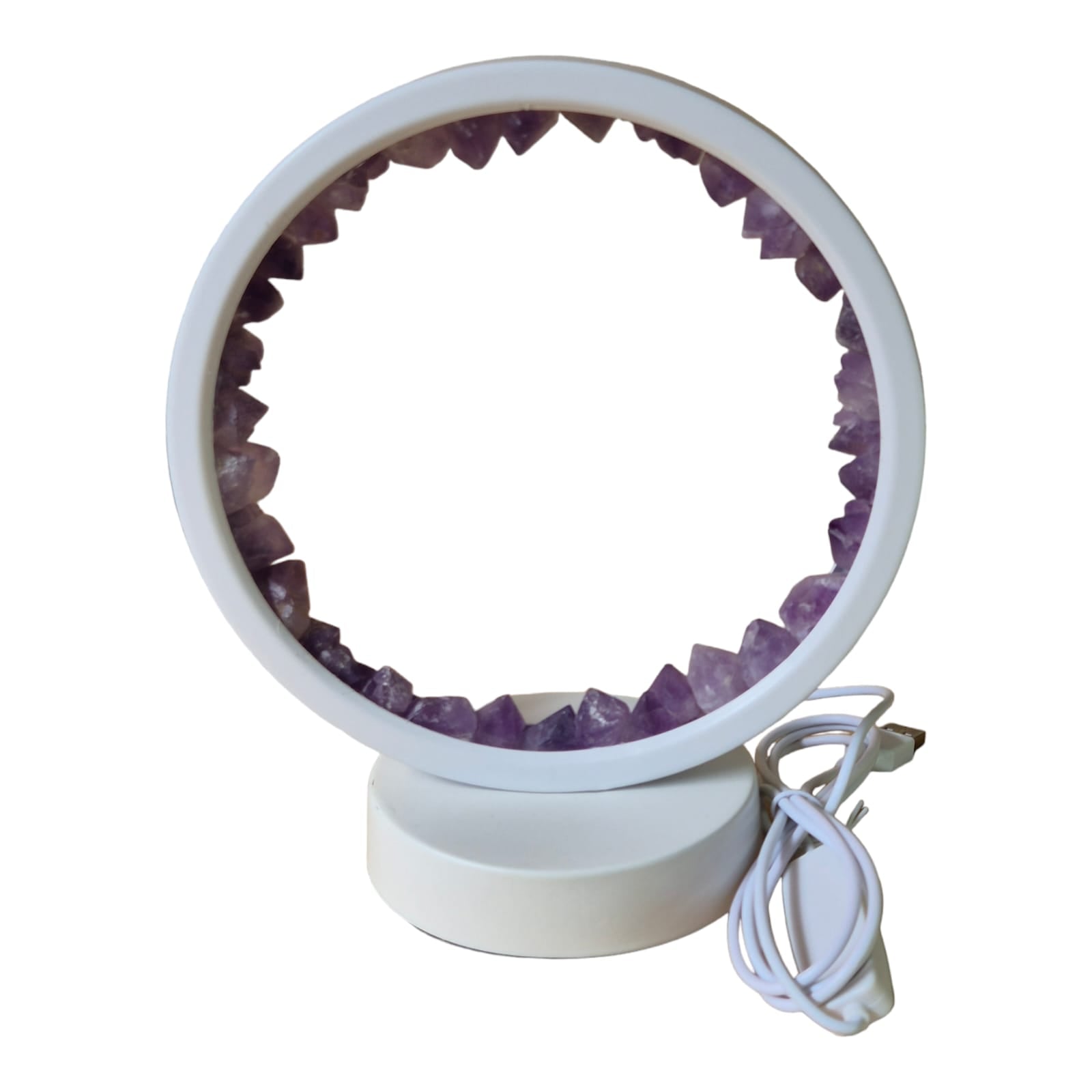 Amethyst Ring USB Lamp