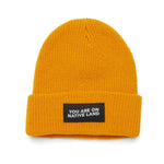 You Are On Native Land Ribbed Beanie