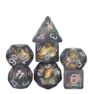 Frosted Candy Resin Dice