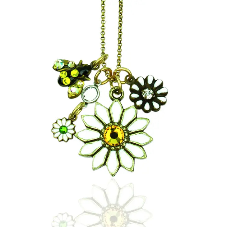 Oopsy Daisy Crystal Jumble Necklace