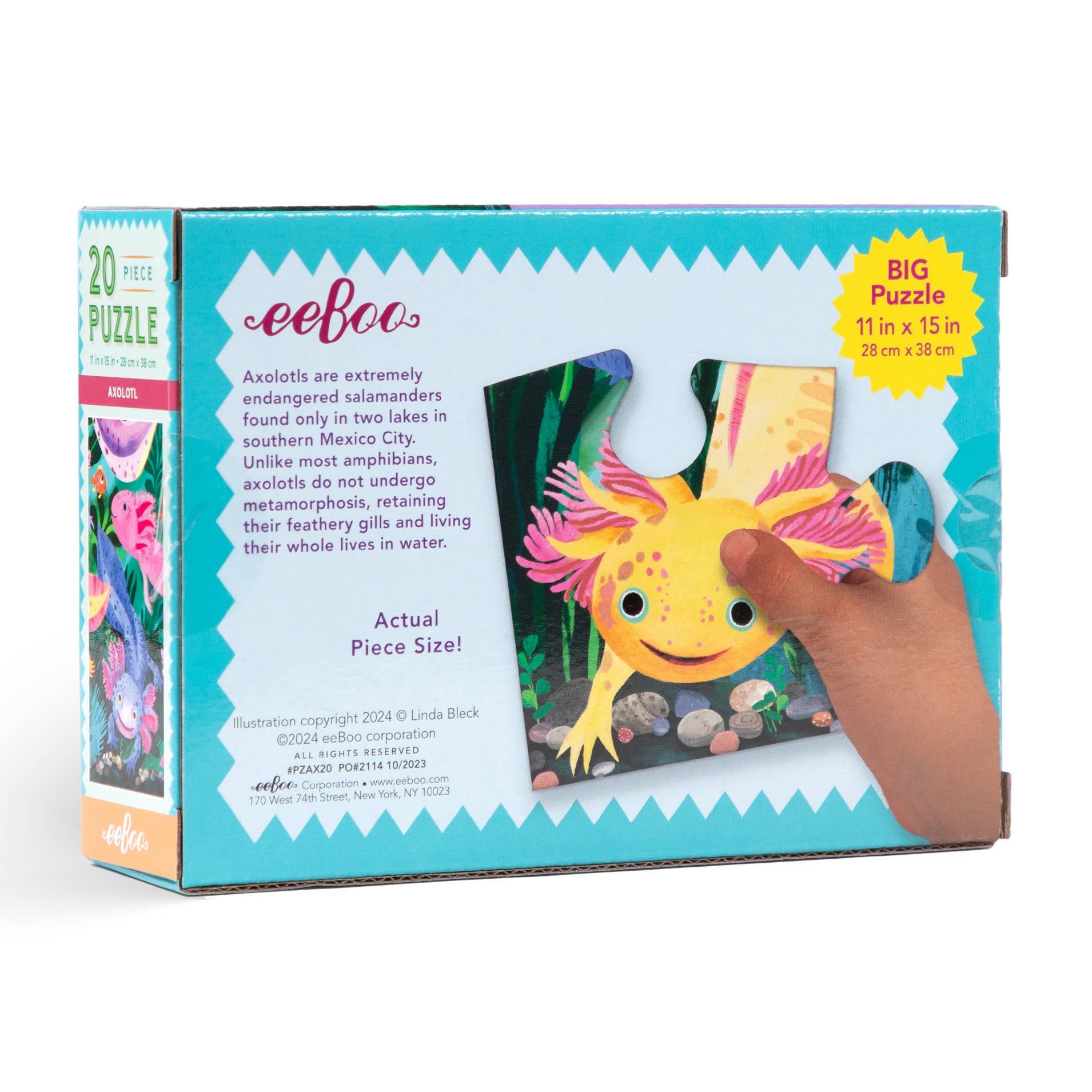 Axolotl 20 Piece Puzzle