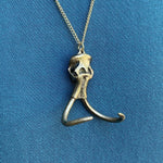 Woolly Mammoth Necklace with Display Stand