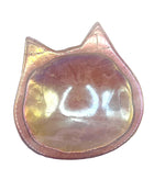 Aura Rose Quartz Cat Dish $30.00