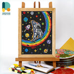 Space Skater Counted Cross Stitch Kit
