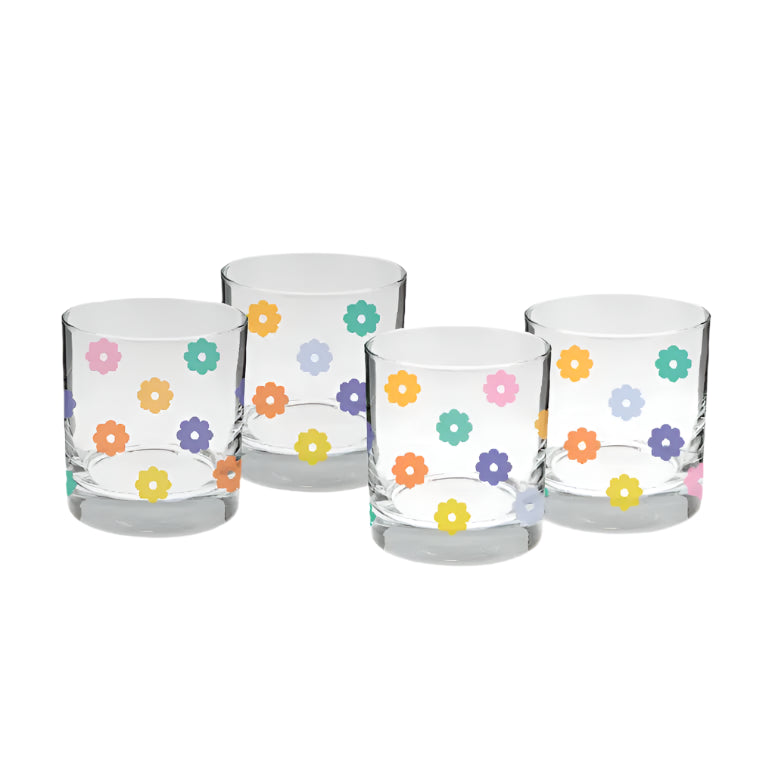 Daisy Rocks Glass Set