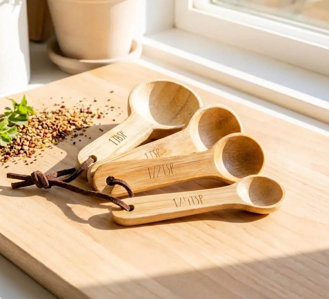 Bamboo Measuring Spoons Set – The Science Museum of Minnesota