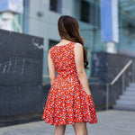 Blood Cells Skater Dress