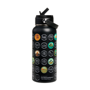 National Park Sticker Insulated Bottle